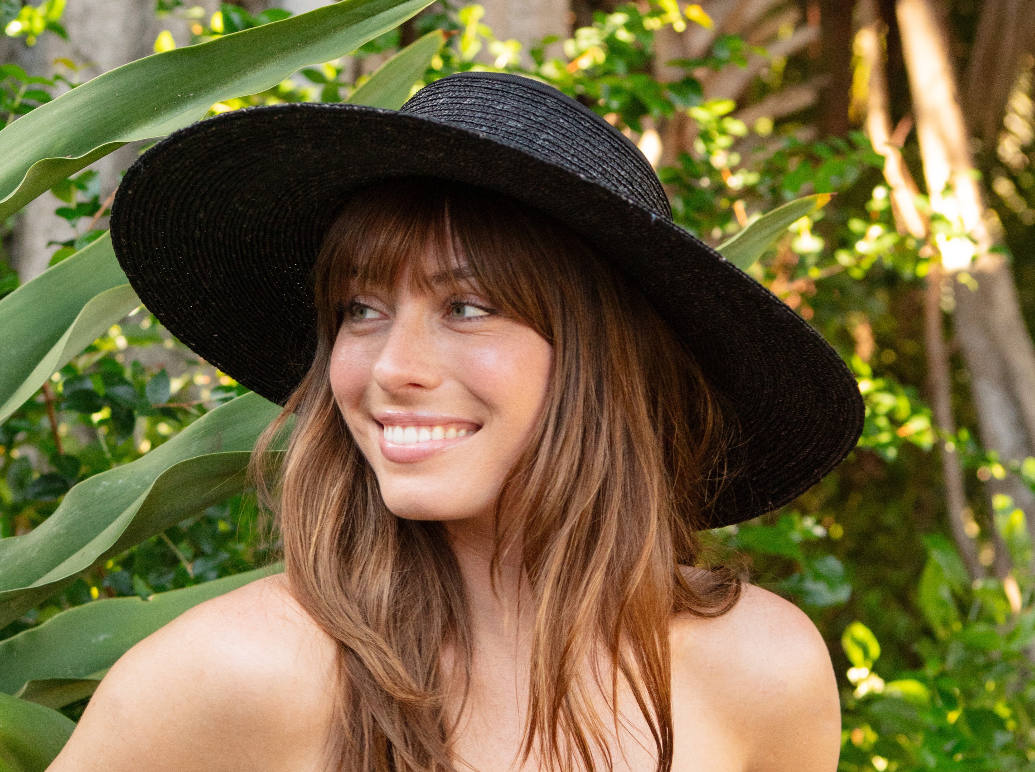 Sola — Milan Straw Open Crown Hat