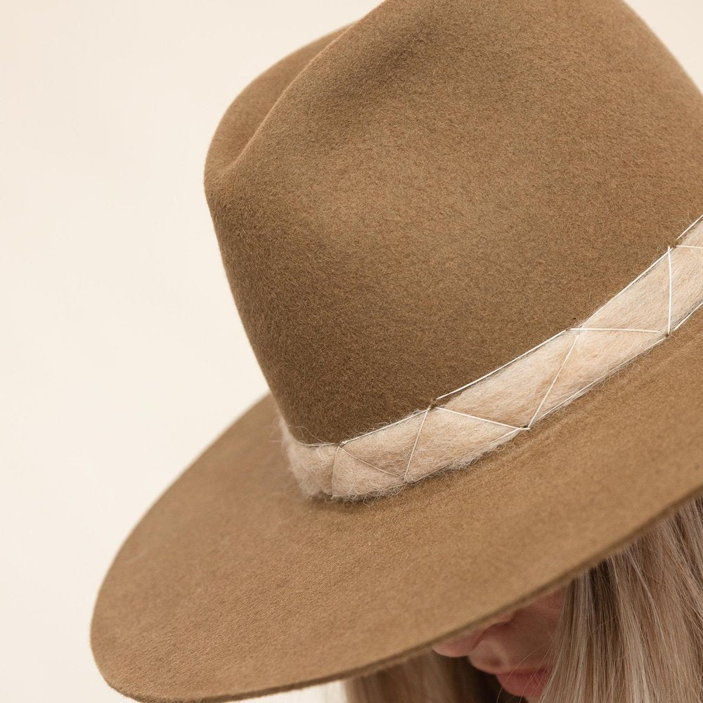 Denver - Yak Wool Band Detail