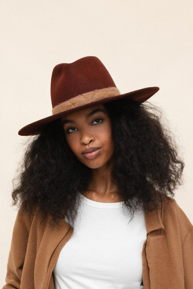 Denver - Yak Wool Band Detail