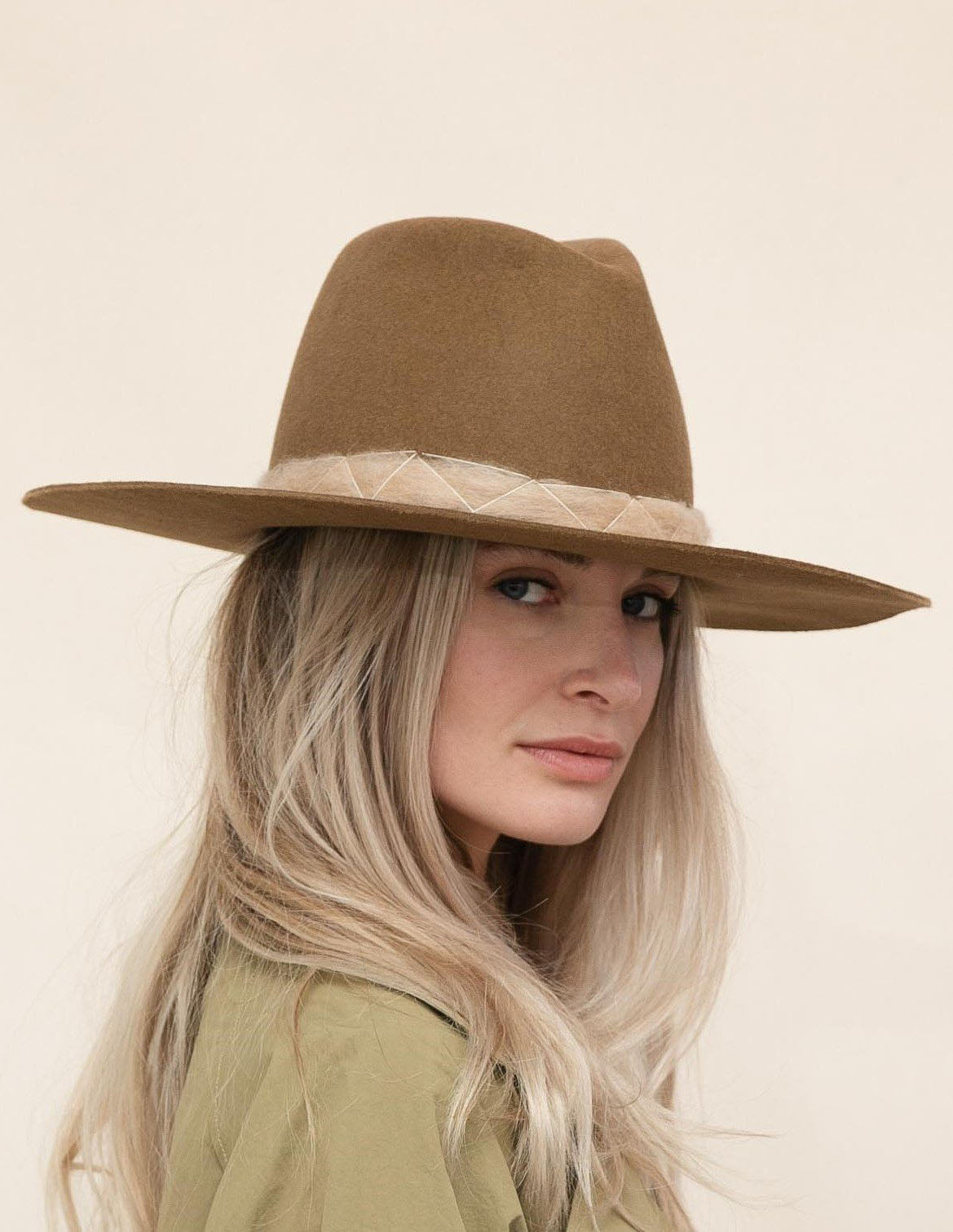 Denver - Yak Wool Band Detail