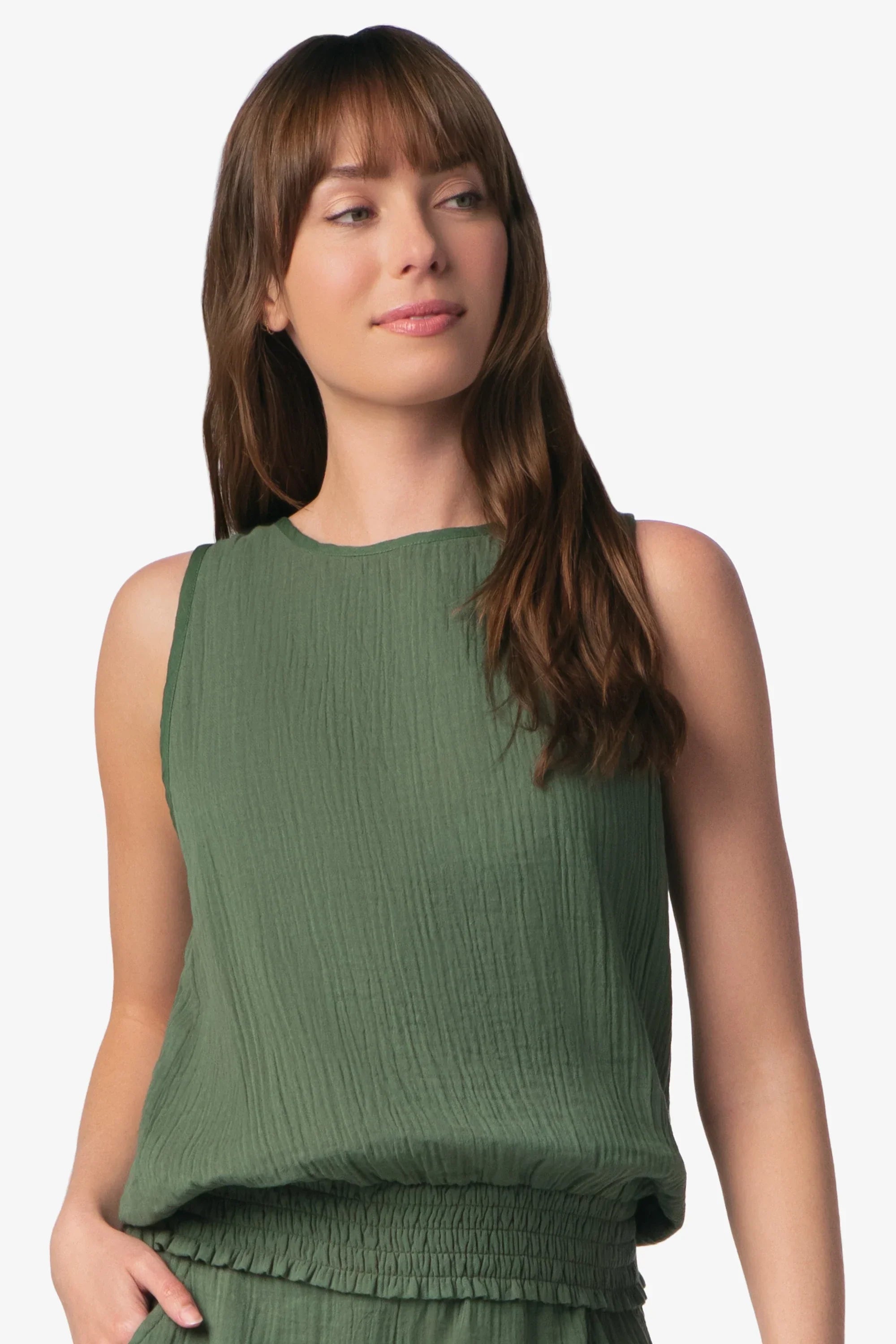 Island Sleeveless Top | Fatigue