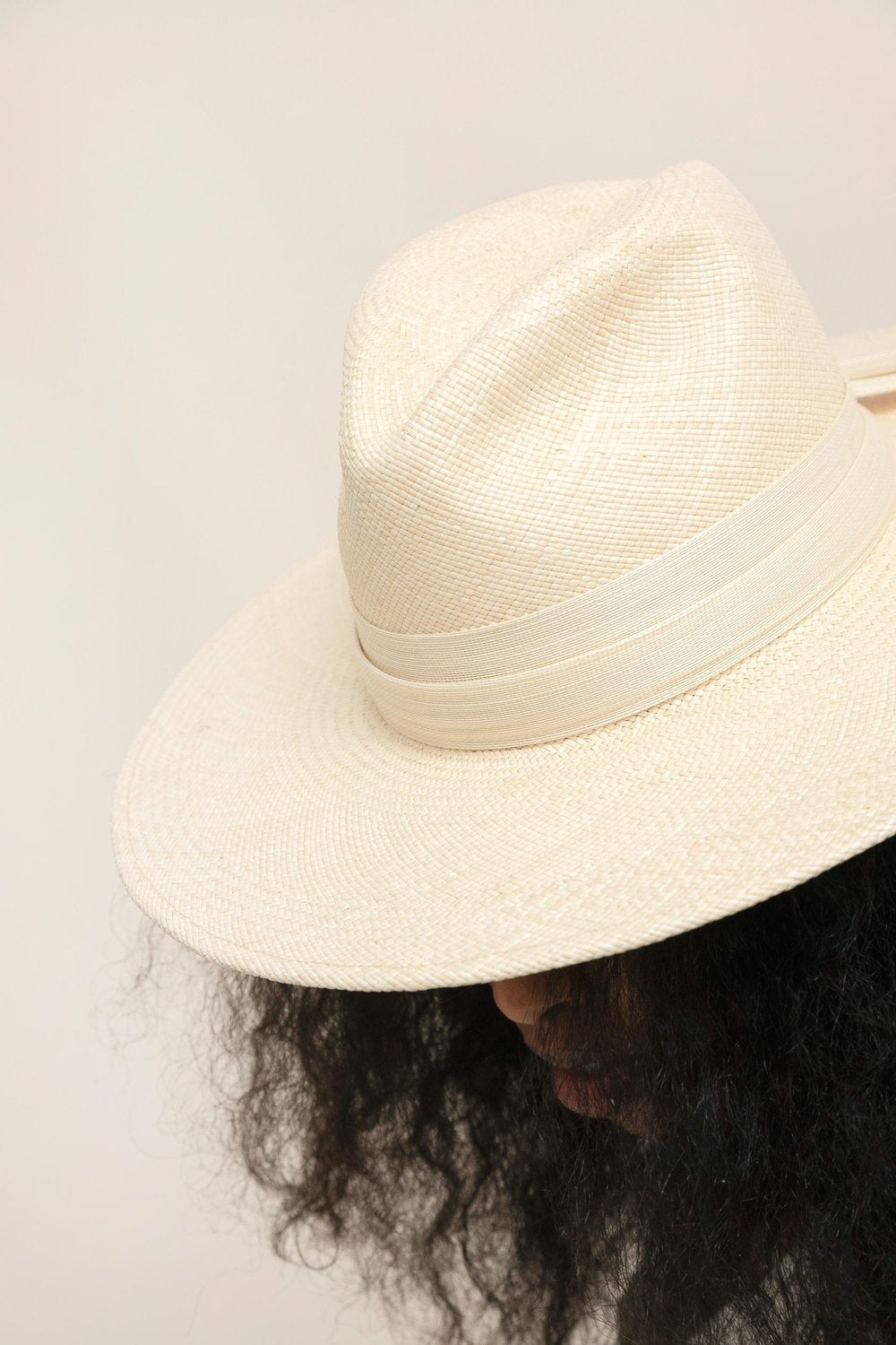 Athens - Wide Brim Panama Straw Fedora
