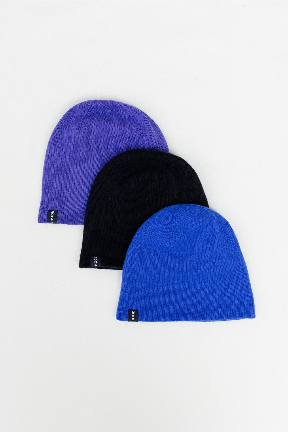 Two-Tone Double Wall Cashmere Beanie