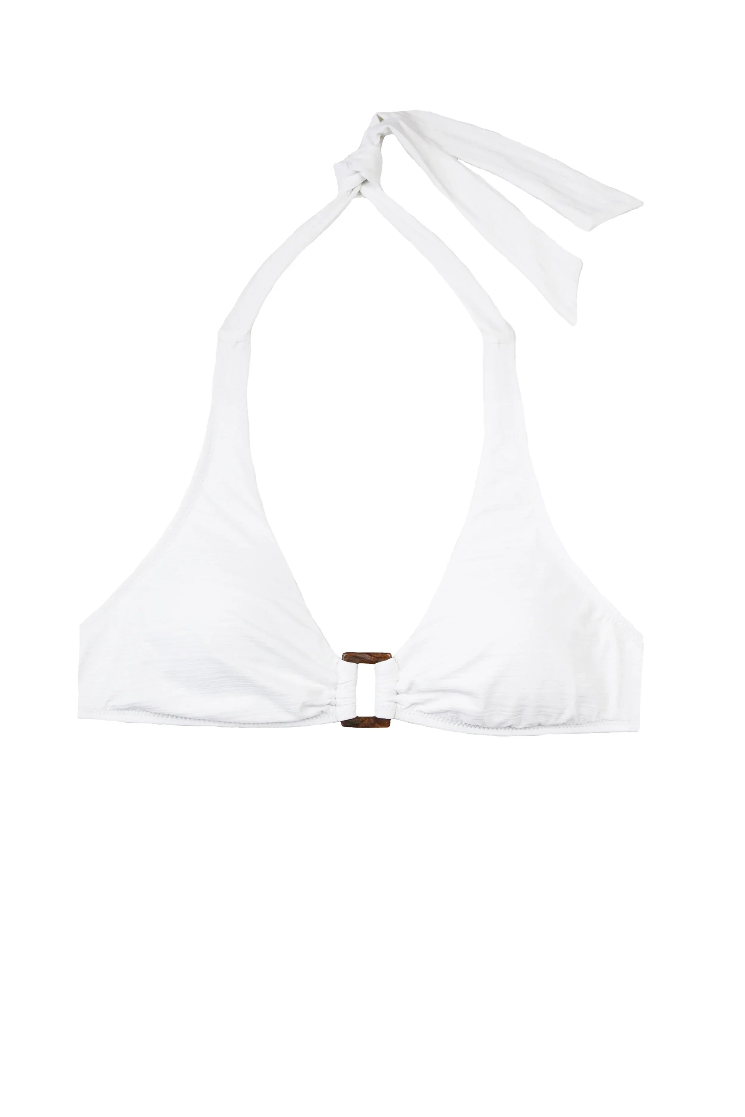 Tortoise Halter  |  Textured White